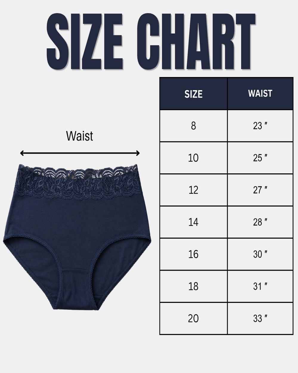 Luxury Lace Cotton Panty - 4 Pcs Pack