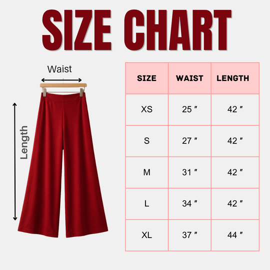 Premium Women’s Knit Palazzo Pants