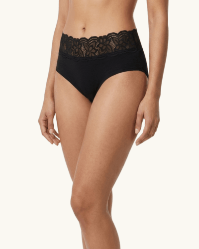 Premium Lace Cotton Panty – 3 Pcs Pack