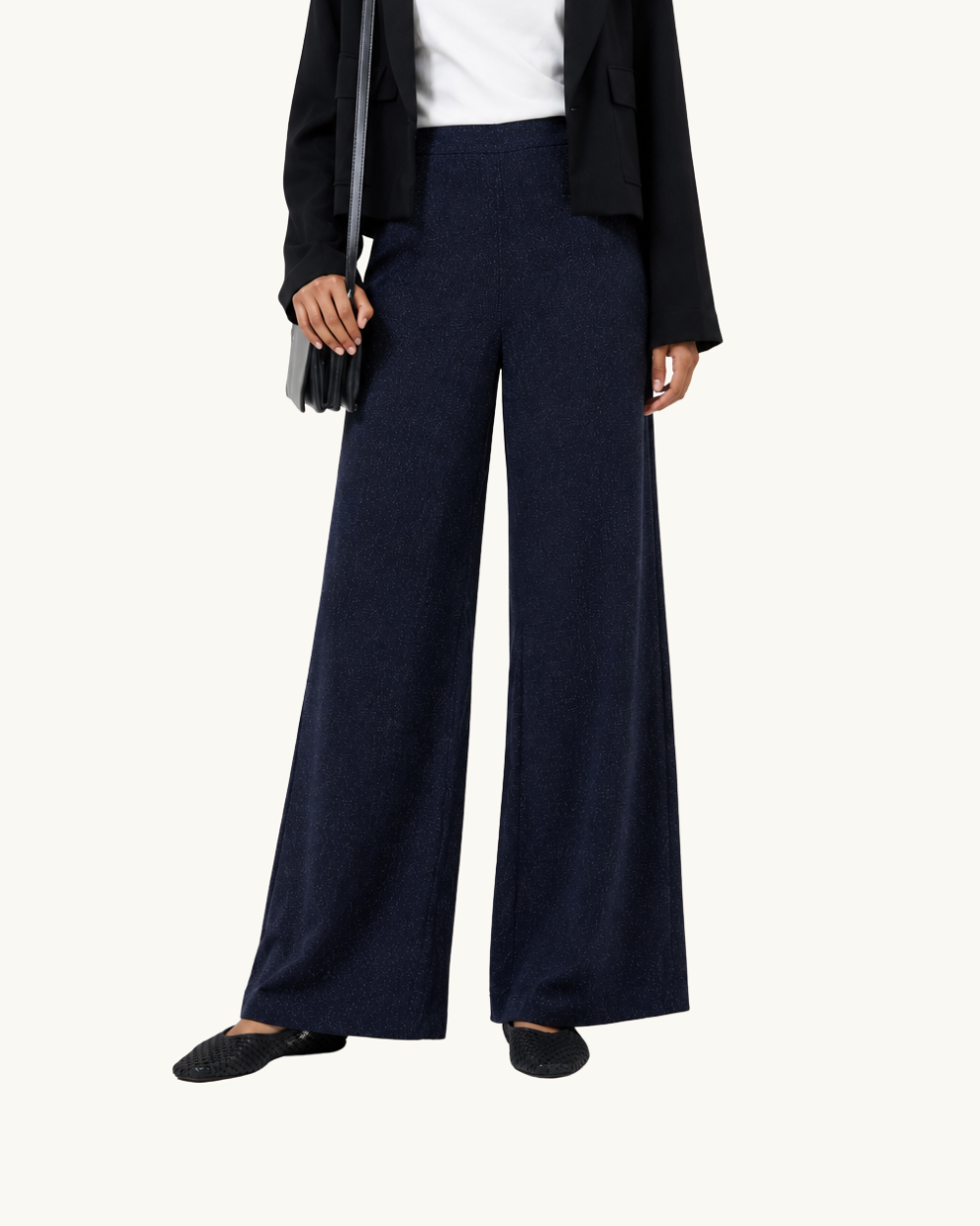 Premium Women’s Knit Palazzo Pants