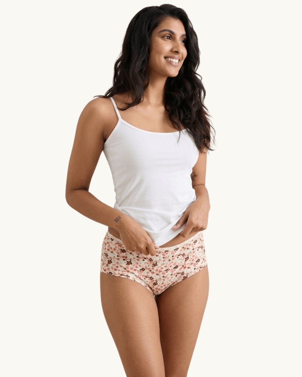 Floral Soft Cotton Panty - 3 Pcs Pack