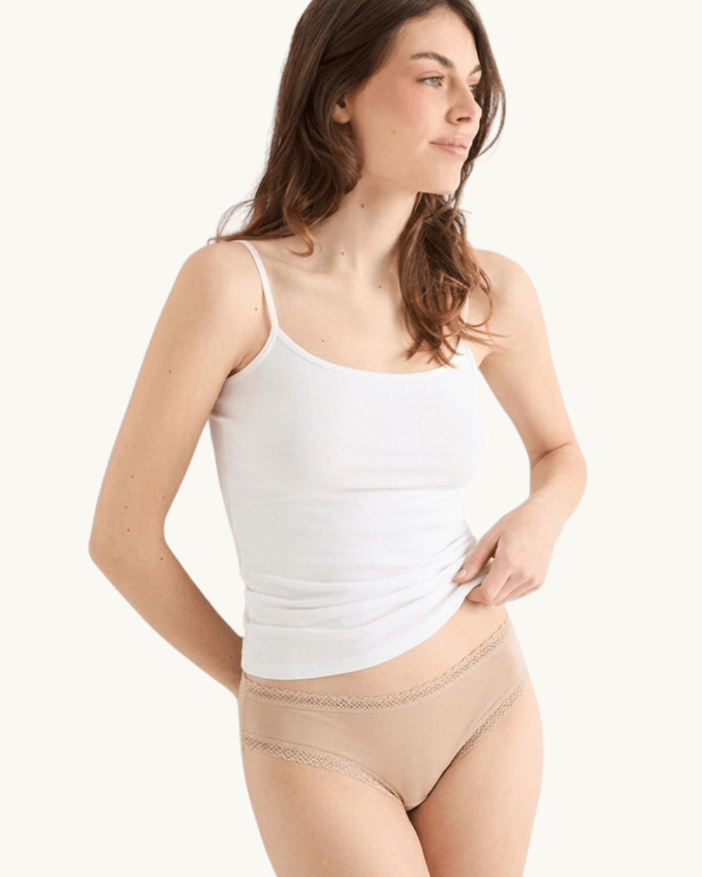 Soft Lace Cotton Panty - 4 Pcs Pack