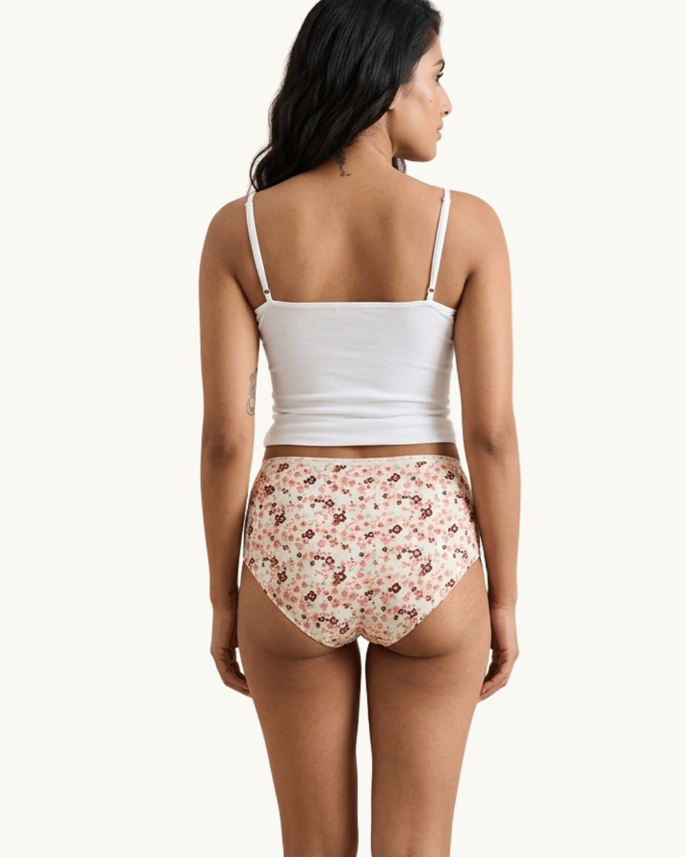 Floral Soft Cotton Panty - 3 Pcs Pack