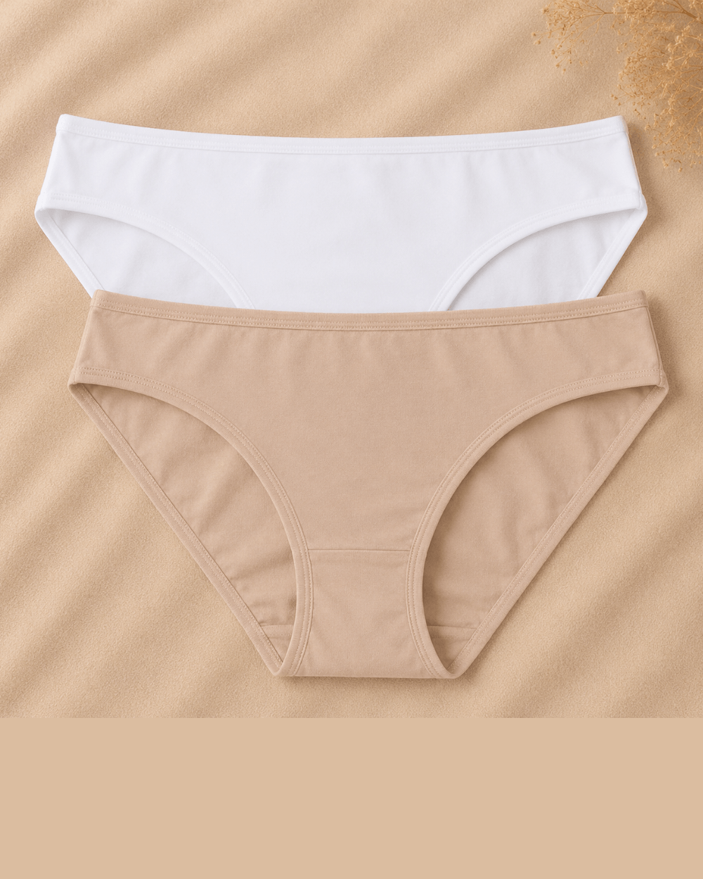 Luxury Soft Lycra Cotton Panty - 3 Pcs Pack