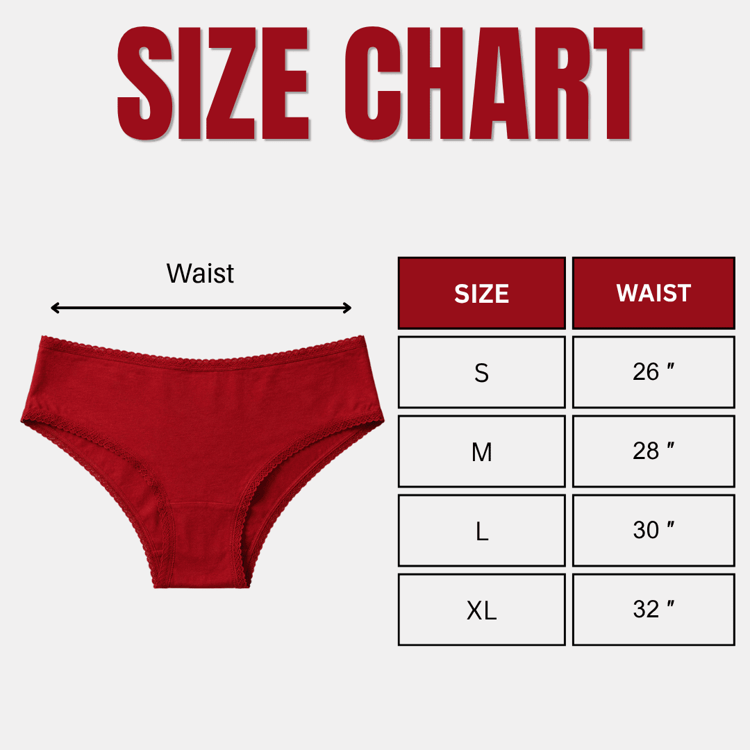 Premium Women’s Soft Cotton Panty – 4 Pcs Pack